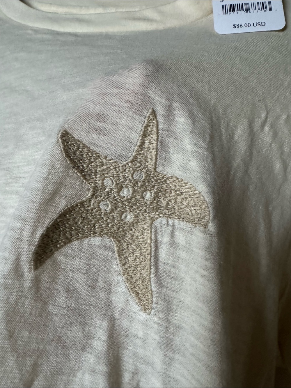 NWT Free People x Banner Day Starfish Tee SMALL - Picture 9 of 10